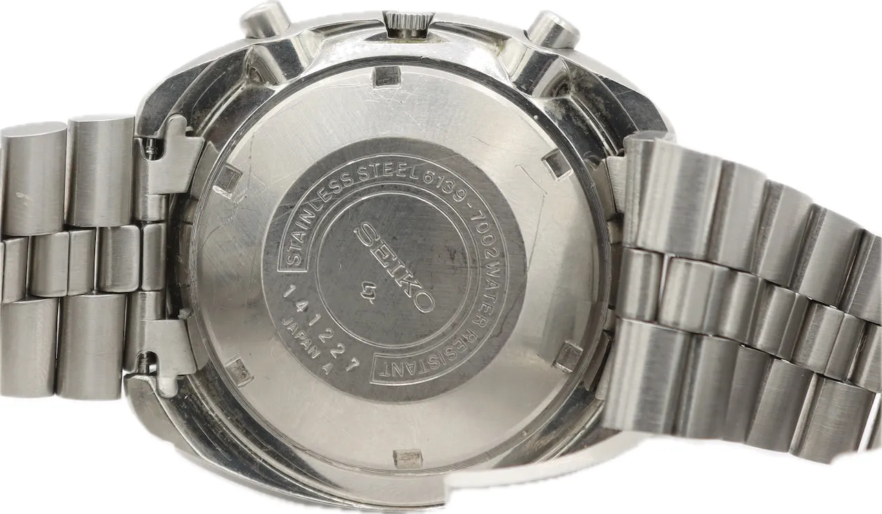 Vintage 41mm 1971 Seiko 6139-7002 "Decimal" Men's Automatic Wristwatch 6139