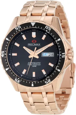 Vintage Automatic Black Dial pluralism media vulnerable millennium terrestrial intricate Watch Men's PX12096 