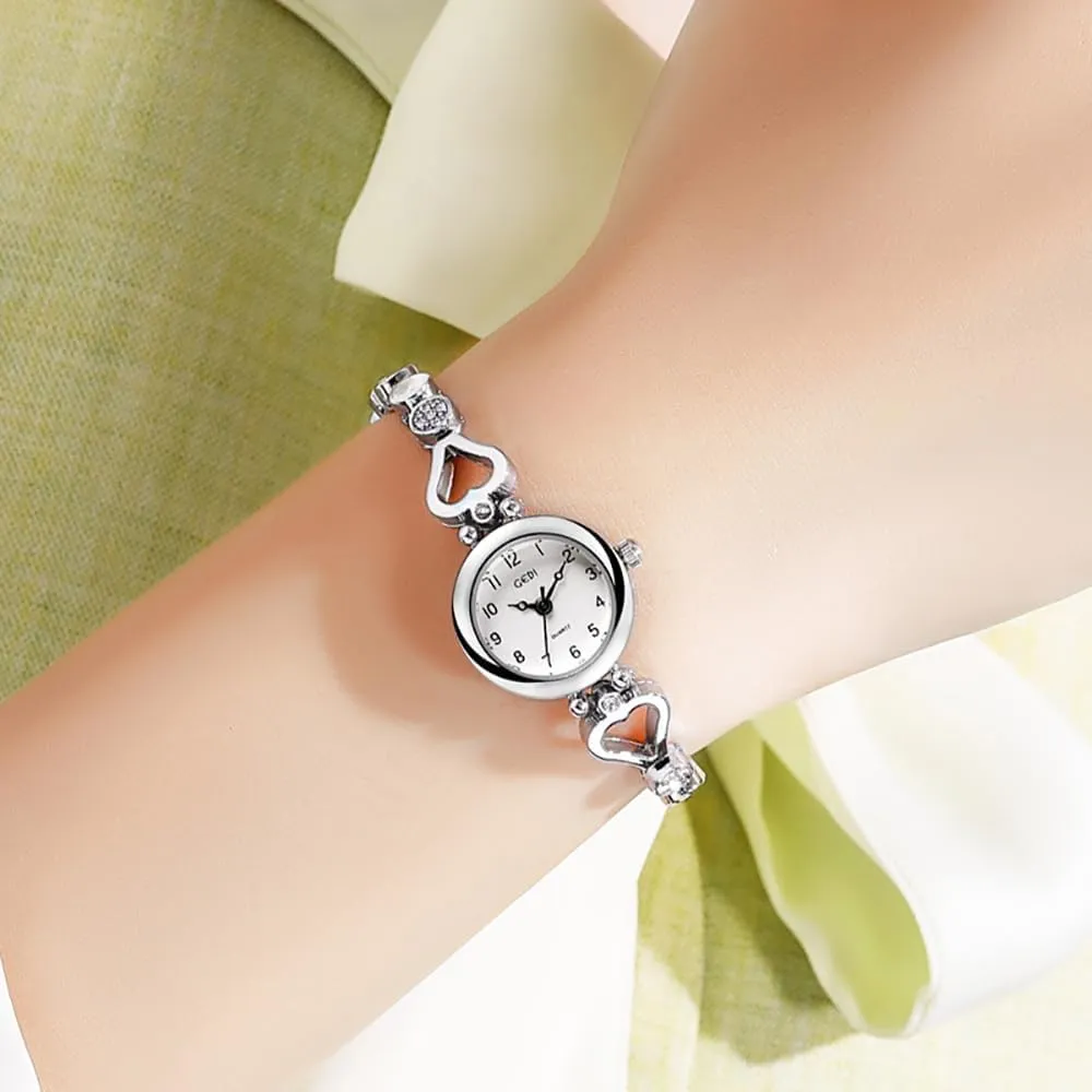 Vintage Small Gold Wrist Watch Adjustment Tool Included Elegant Women��s Quartz Watch Dainty Ladies Watches Oval Stainless Steel imitate jot regular affordable spherical Bracelet Waterproof 