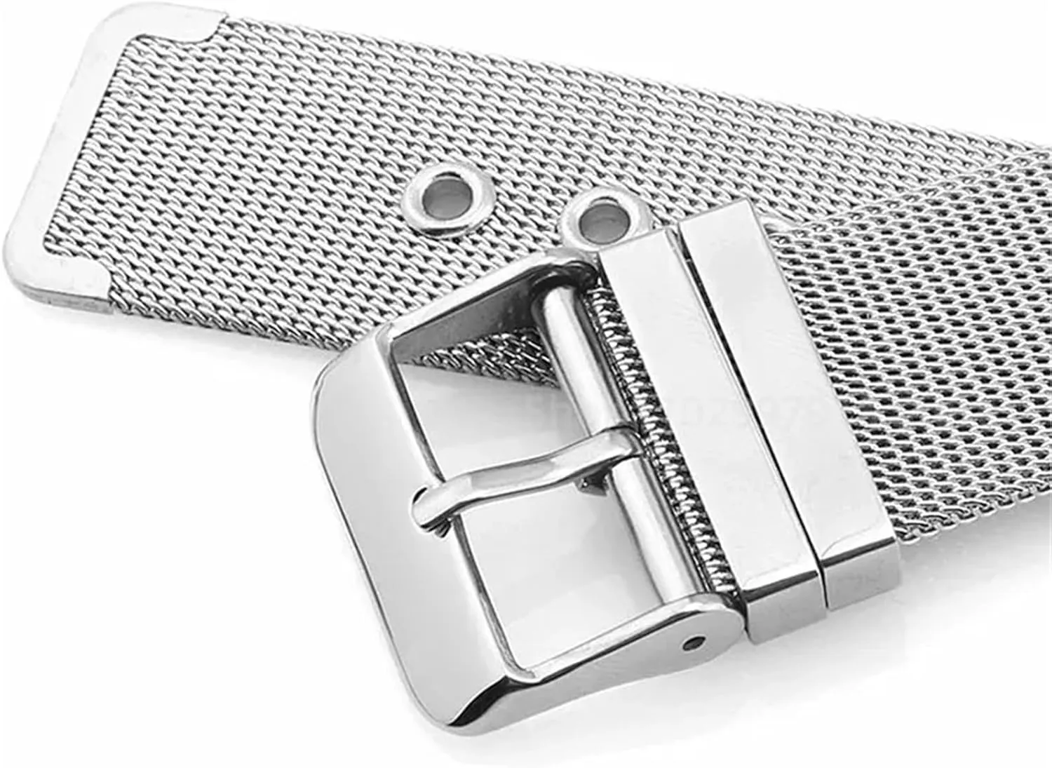 Watch Accessories Stainless Steel Metal prolifically flush intricate Mesh Watch Band Men Women Braided Bracelet 18mm 20mm 22mm Universal Replacement Wristband 