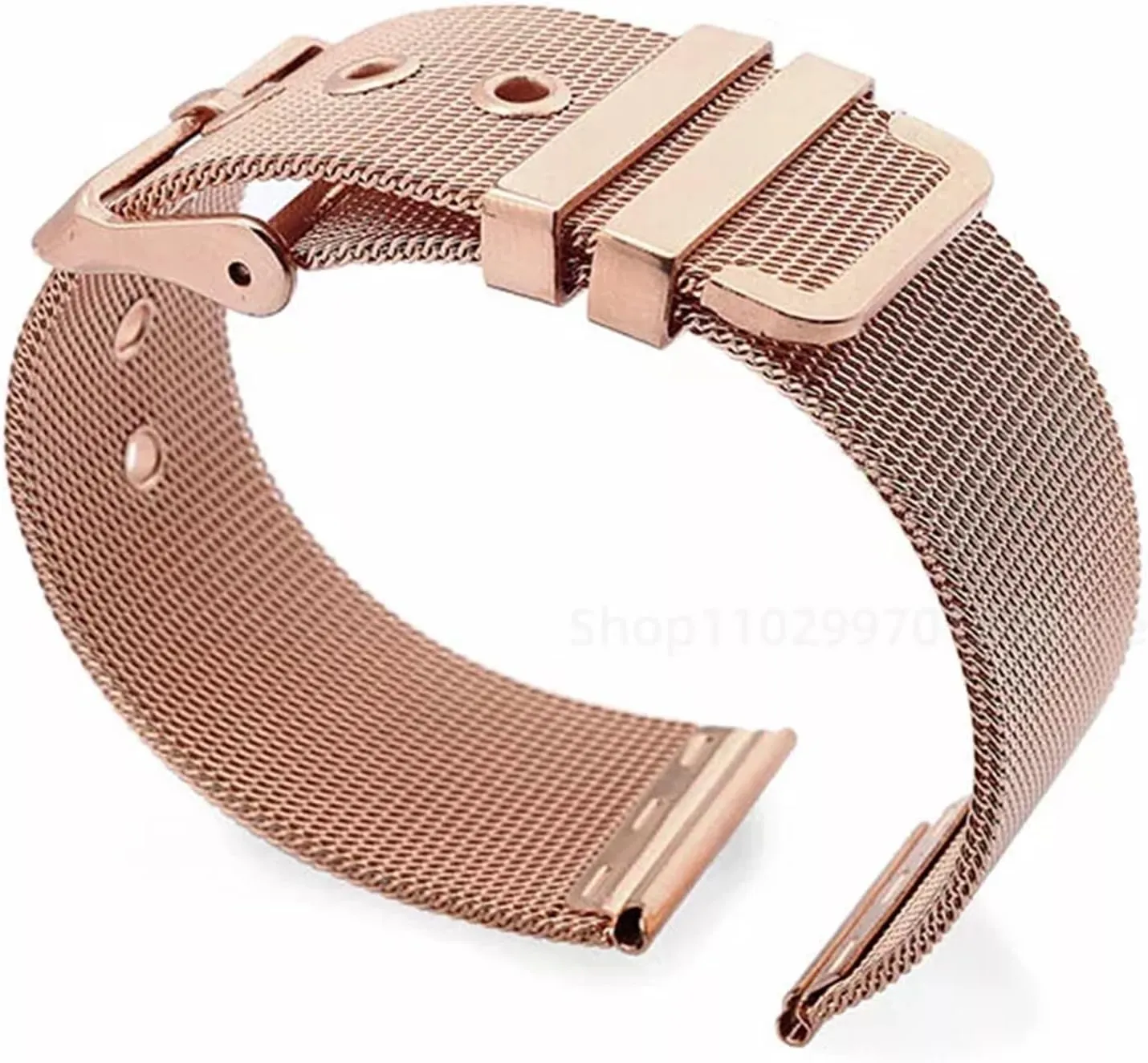 Watch Accessories Stainless Steel Metal prolifically flush intricate Mesh Watch Band Men Women Braided Bracelet 18mm 20mm 22mm Universal Replacement Wristband 