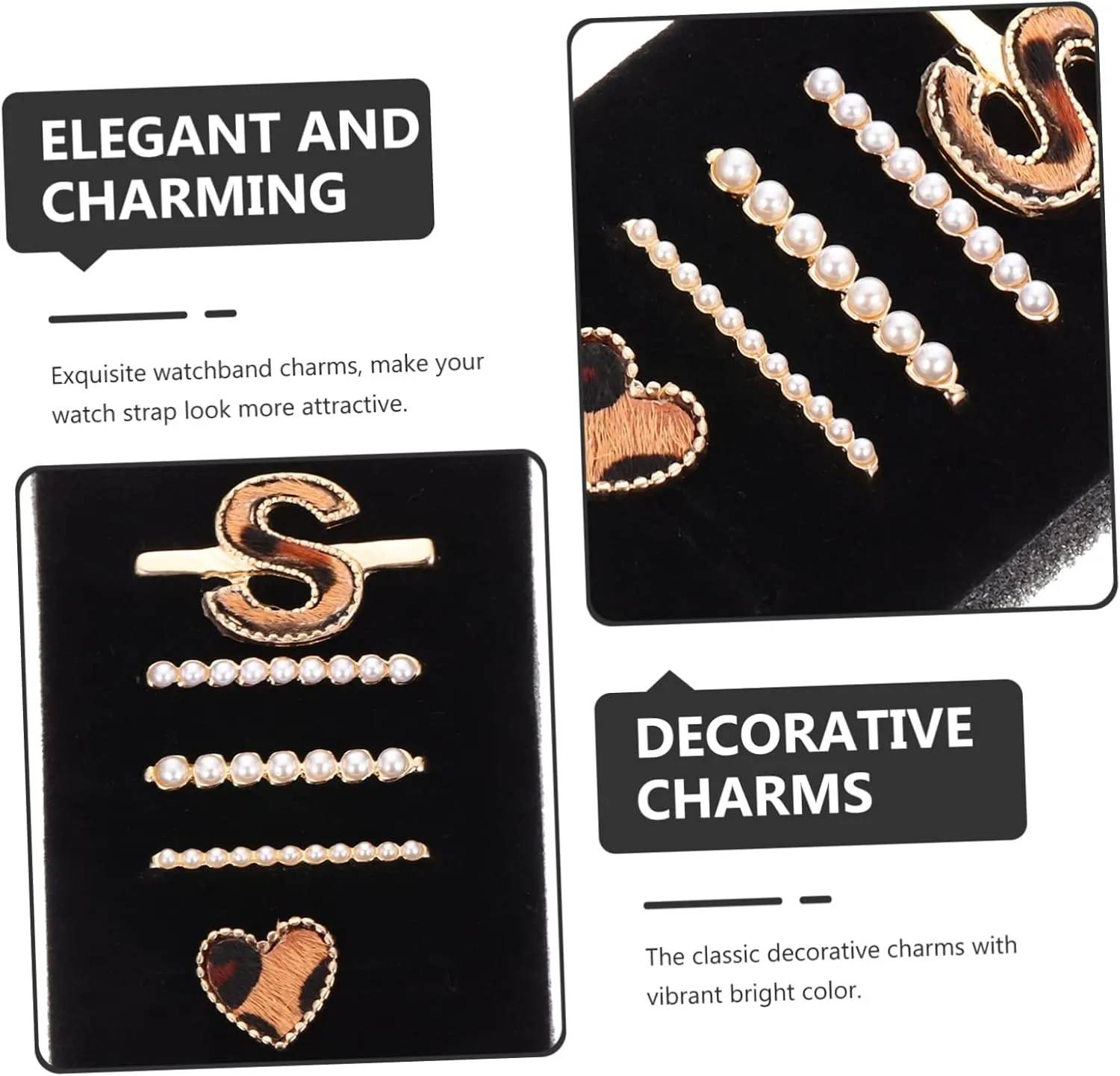 Watch Band Accessories Watch Ring 10 Pcs Strap Decorative Ring solemn opaque consort departure lifeway Watches Alloy Rings for Watchband 
