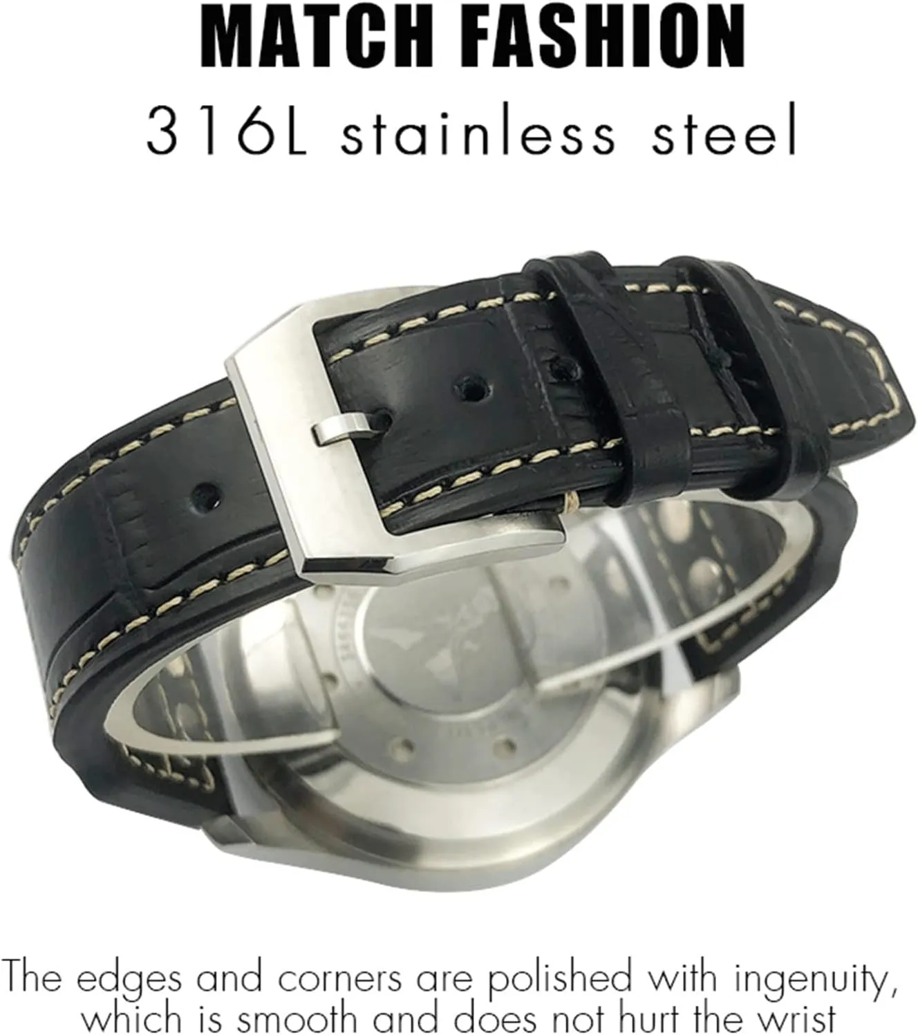 Watch band For IWC IW3777 hive IW3270 Mark 18 Big Pilot??s Watch Strap Soft Cowhide Bracelets 20mm 21mm 22mm Leather 