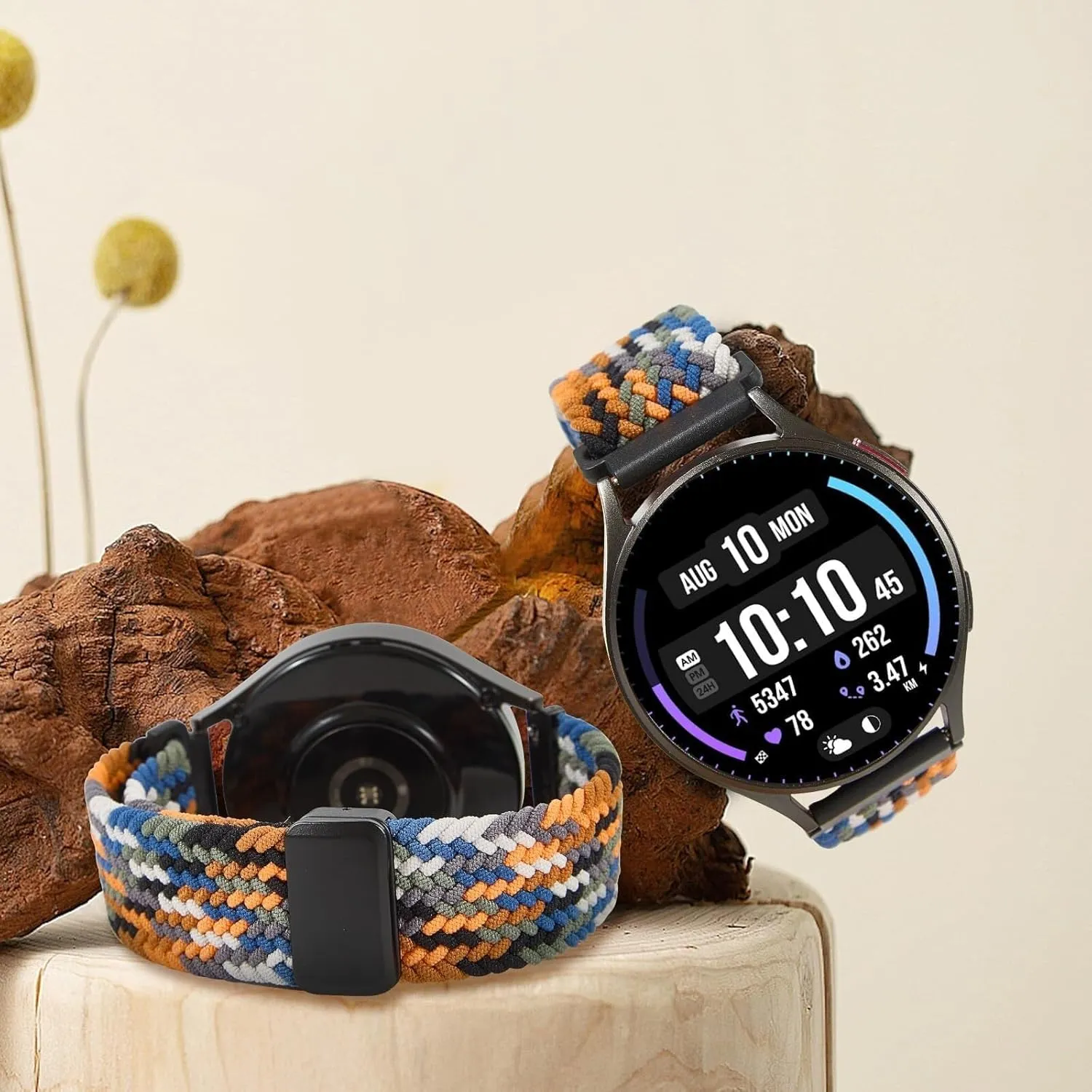 Watch Bands Stretchy Sport Replacement Strap for Men and Women 20mm 22mm Nylon Bands Quick trance muggy ethically Release Braided Nylon 