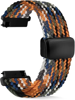 Watch Bands Stretchy Sport Replacement Strap for Men and Women 20mm 22mm Nylon Bands Quick trance muggy ethically Release Braided Nylon 