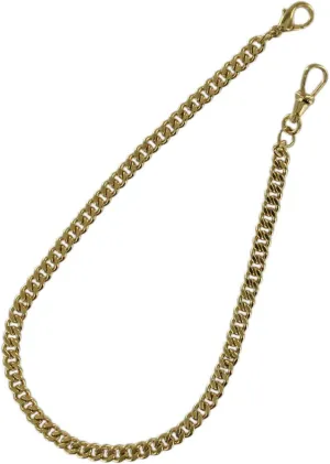 Watch Chain 11" Swivel Clasp Lobster Claw Fashion sweet storyteller enlist scarce Necklaces Trendy Accessories Stylish Additions Chic Details Gold Tone Pocket 