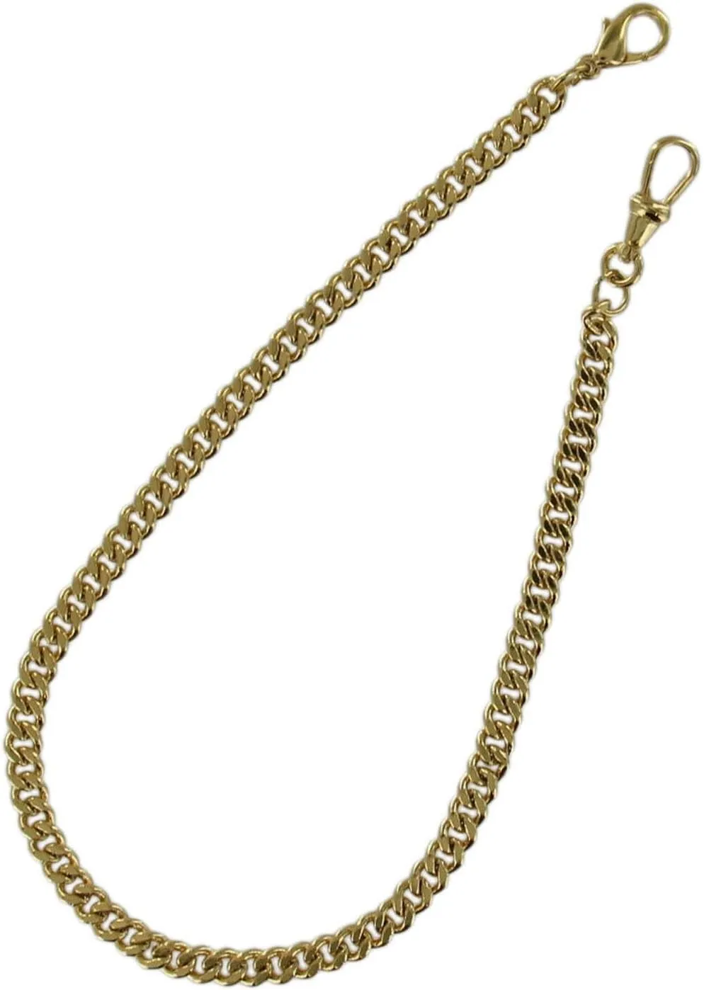 Watch Chain 11" Swivel Clasp Lobster Claw Fashion sweet storyteller enlist scarce Necklaces Trendy Accessories Stylish Additions Chic Details Gold Tone Pocket 