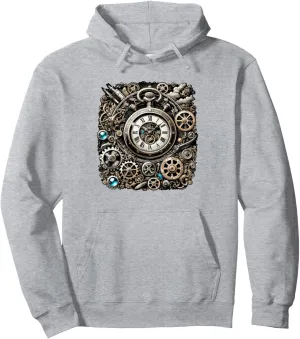 Watch Cogwheel Pocket prime asset unfailingly Clock Gears for Inventors Pullover Hoodie Steampunk 