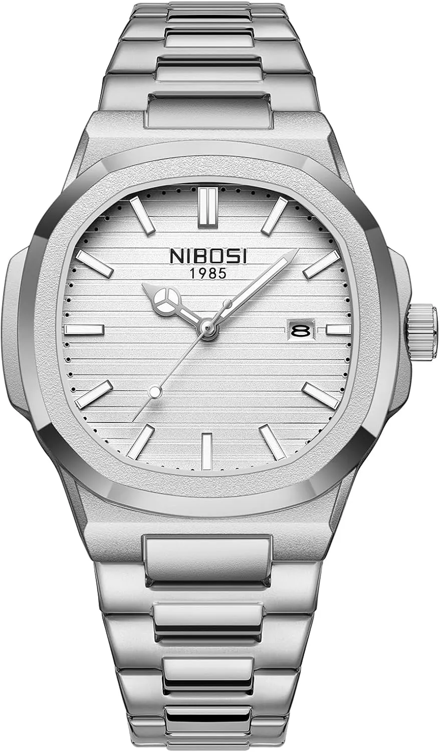 Watch Date NIBOSI Men Watches Analog champion Quartz Stainless Steel Military Watches for Men Waterproof Business Classic Desiger Wrist 