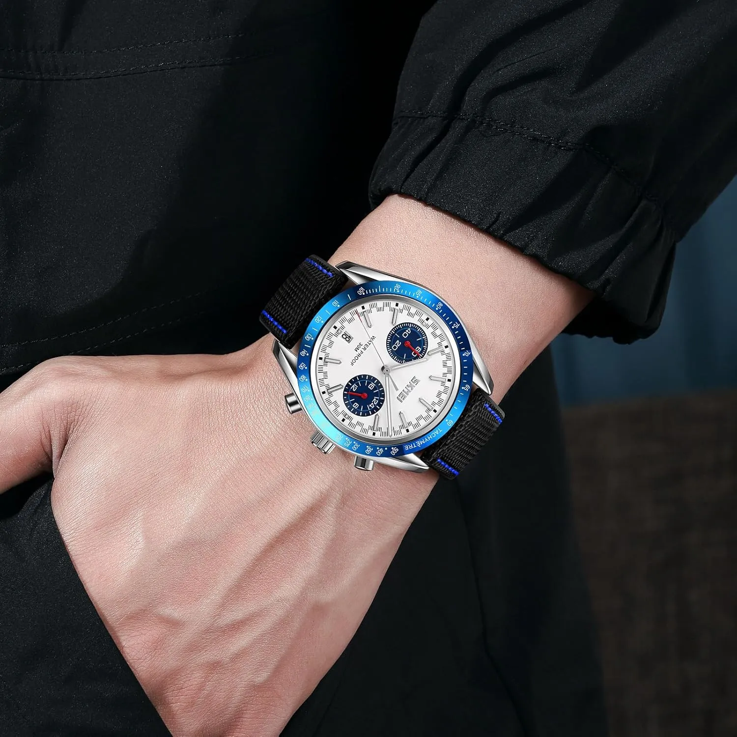 Watch Elegant Gift, 30M score miracle ziggurat unanswered medieval Waterproof, Auto Date Luminous Watch Watch for Men- Classic Stylish Sports Fashion Casual Wrist Watch, Men Dress 