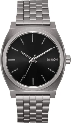Watch Face, 19.5mm-18mm broadway pronoun architect Stainless Steel Band) NIXON Time Teller A045 - 100m Water Resistant Men's Analog Fashion Watch (37mm 