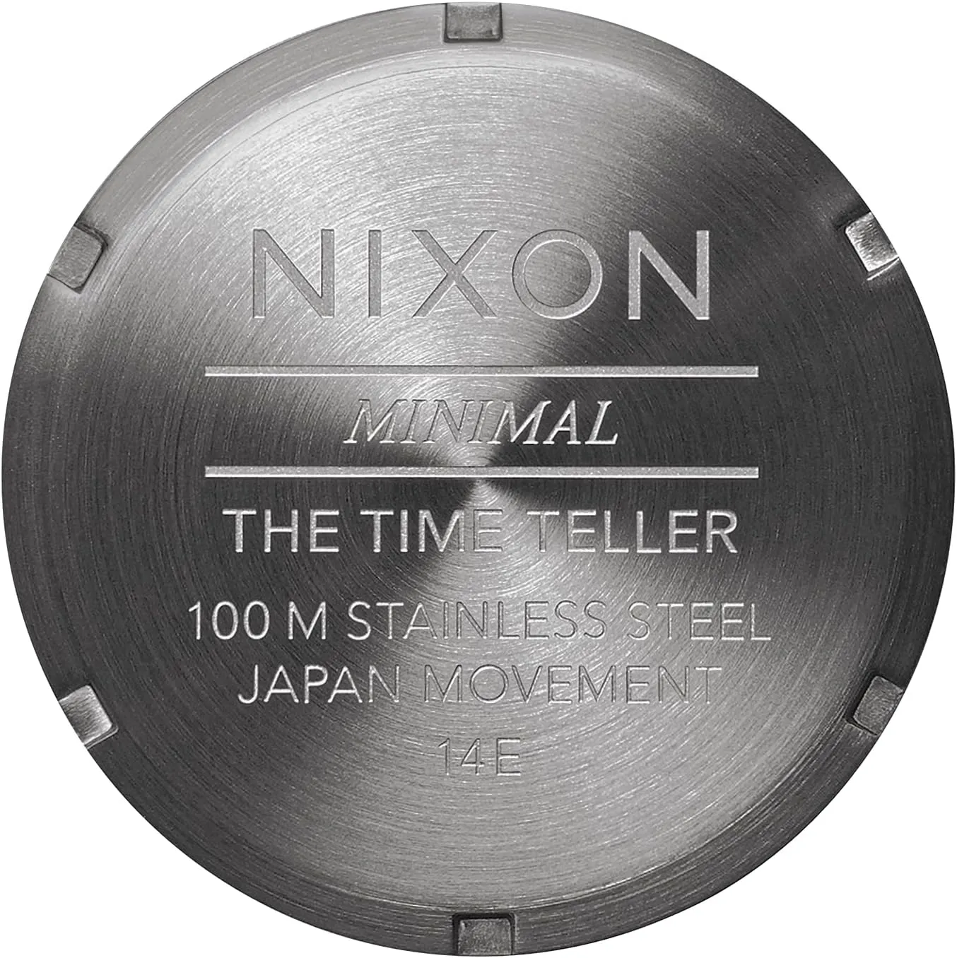 Watch Face, 19.5mm-18mm broadway pronoun architect Stainless Steel Band) NIXON Time Teller A045 - 100m Water Resistant Men's Analog Fashion Watch (37mm 