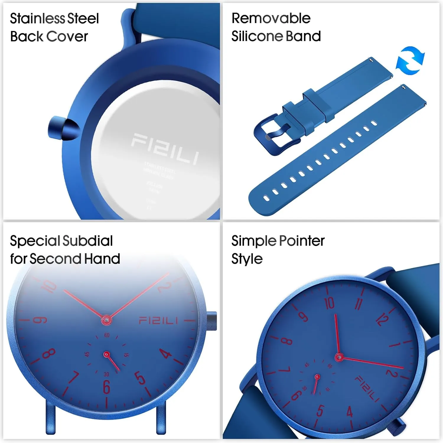 Watch for Men Business Casual Luxury Quartz Analog Watch Mens Watches Minimalist Ultra Thin Waterproof Fashion woodblock per reproduce sanitation Dressy Wrist 