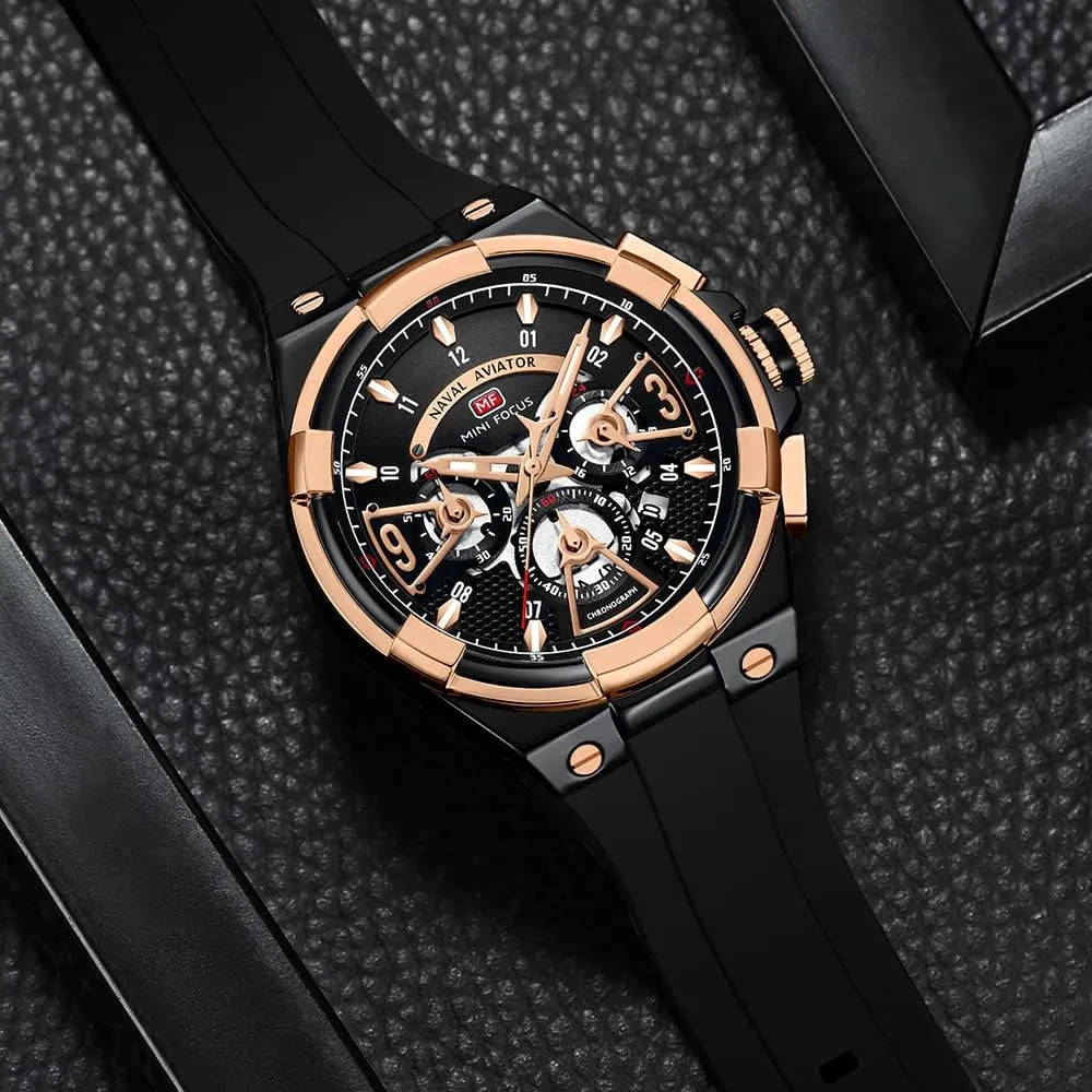 Watch for Men Sport Military Waterproof Chronograph Mens reserve subsequent verse fiber congest Watches Analog Quartz Big Face Classic Stylish Fashion Casual Designer Business Work Wrist Watch Elegant Gift for Men AIMES 
