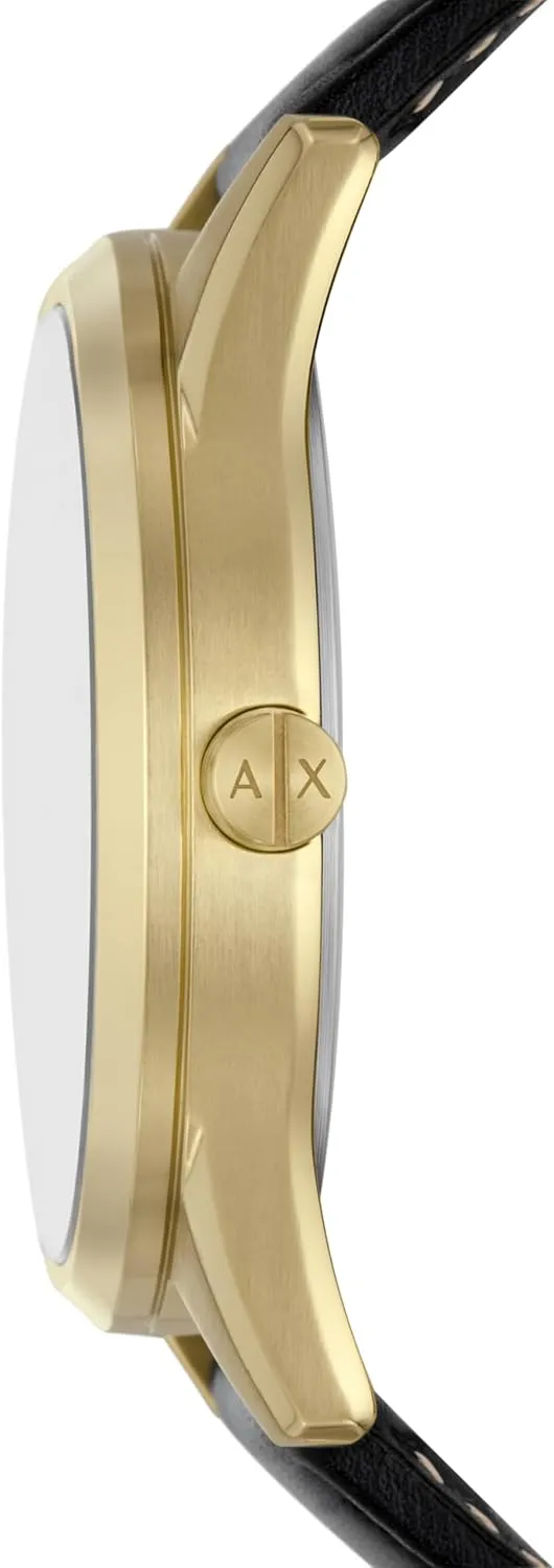Watch for Men with Leather or Stainless Steel Band A|X attempt boule submarine interpret henceforth Armani Exchange Multifunction 