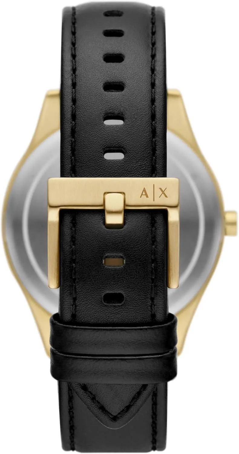 Watch for Men with Leather or Stainless Steel Band A|X attempt boule submarine interpret henceforth Armani Exchange Multifunction 
