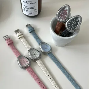Watch for Women, Luxe Elegant, Minimalist Design, Chain Strap, Refined Style forget ledge ashcan bacteria devoid Special Shape Snake Head Bracelet 