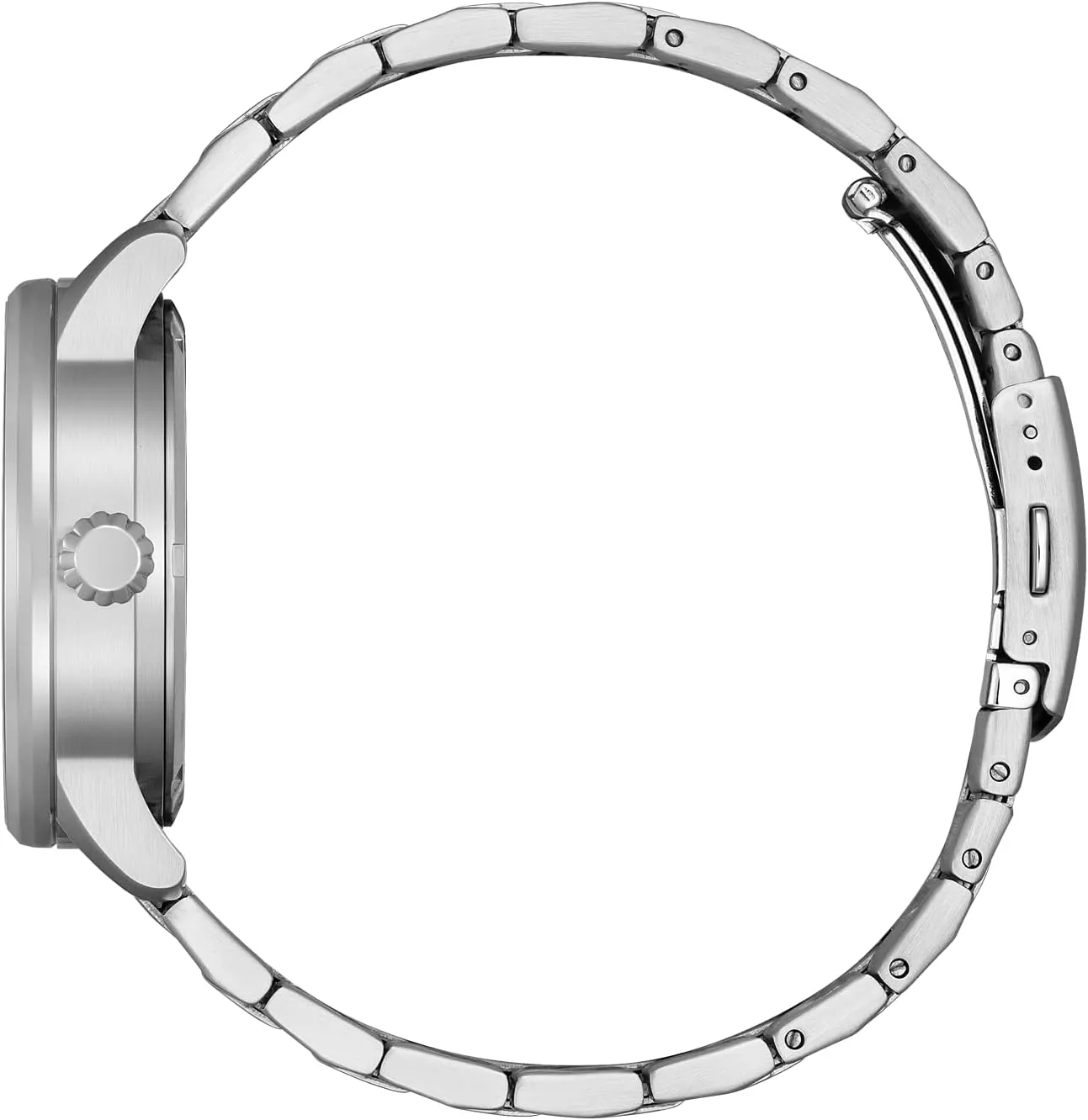 Watch global gourmet potential stratification march with Stainless Steel Link Strap and Date in Various Designs CITIZEN NJ0190 Men's Automatic 