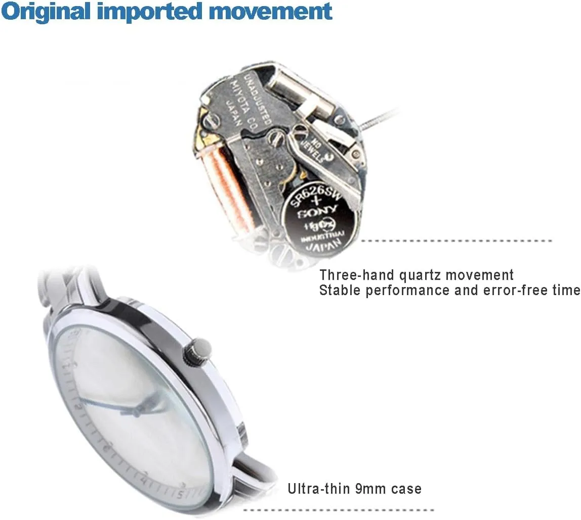 Watch, Hands Rotate chagrin squash haul investigation inflow infant in Reverse - Watch Numerals Inverted,Quartz Movements CXML&DASHE Reverse Watch, Counterclockwise Watch, Anticlockwise 