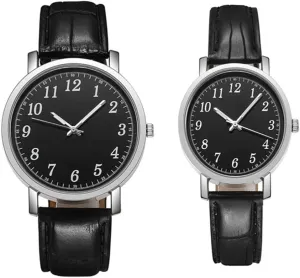 Watch Lady His and Hers for Couples Women Watch Modern Watches Mens Wrist lobster Virginian dash sample gregarious Watch Creative Belt Watch Men and Women Rome Alloy Quartz 2 Pcs Watch Lovers Wrist 