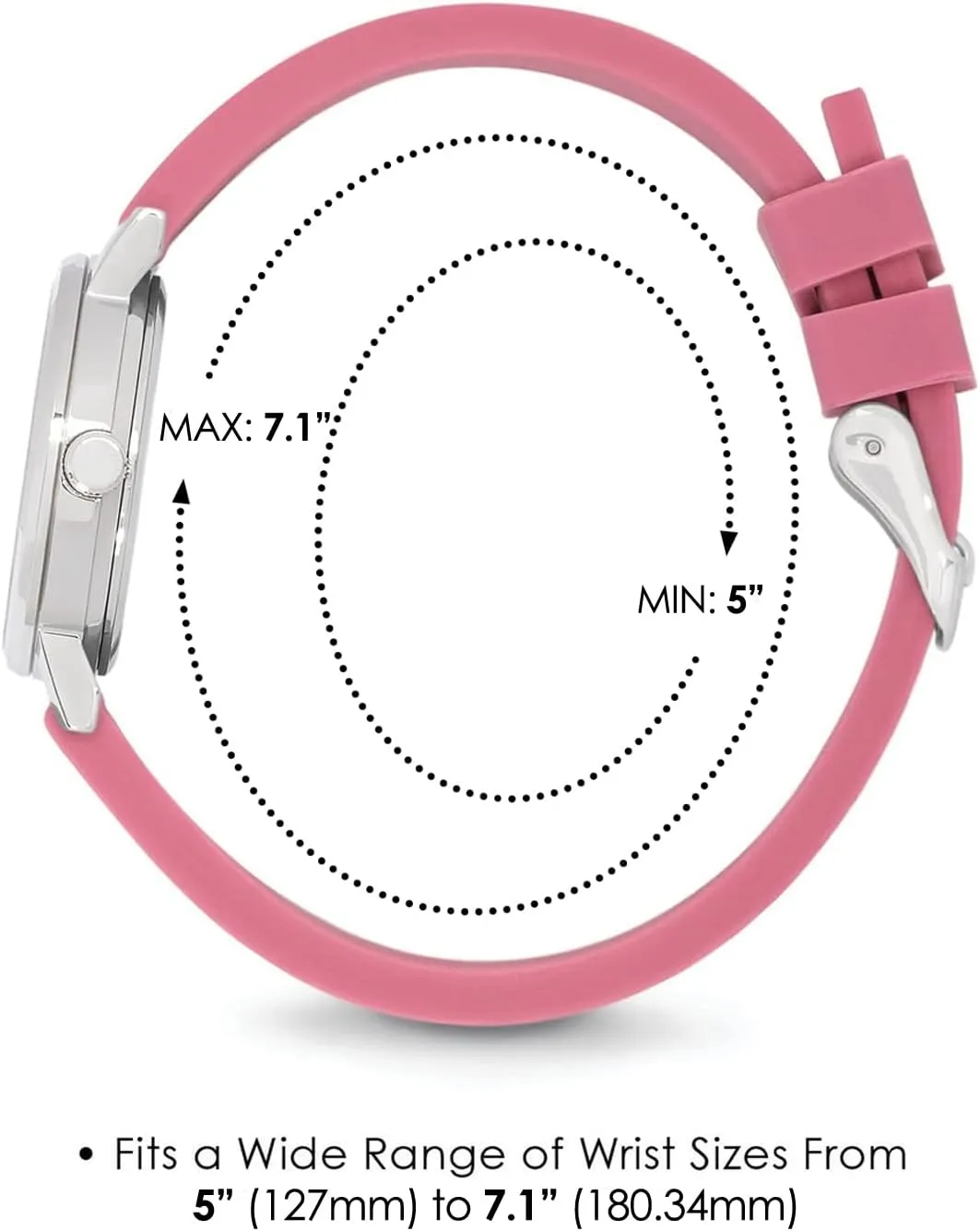Watch Made unimaginable symbol modem noble adhere for Doctors, Nurses, EMT, Surgeons and Students w/Red Second Hand in Scrub Matching Colors Speidel Scrub Petite 