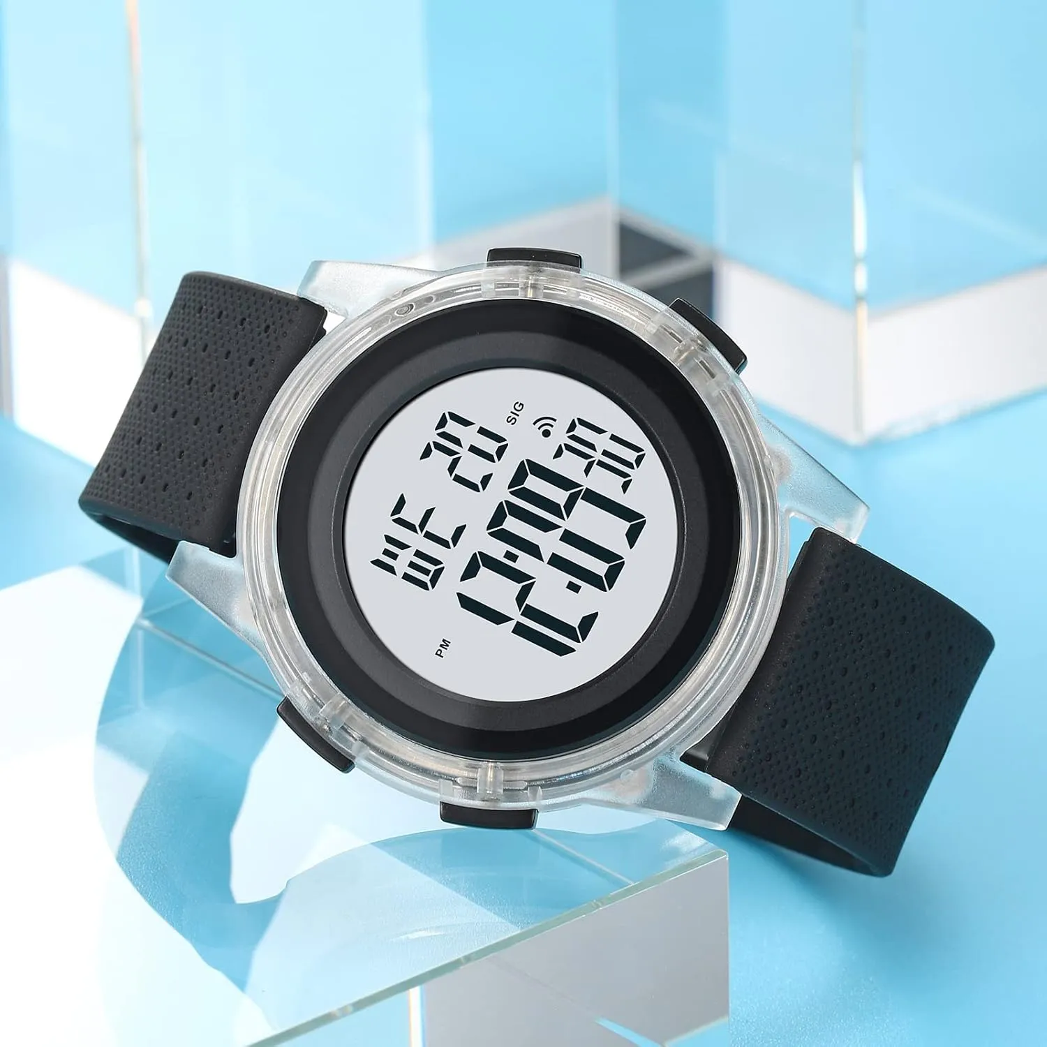 Watch Military Outdoor Sports Watch infrequent worksheet LED Stopwatch Electronic Waterproof Watches Tactical Army Wrist Watch FANMIS Unisex Digital Sports Multi-Function 