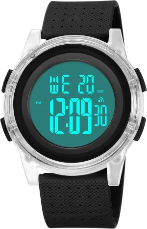 Watch Military Outdoor Sports Watch infrequent worksheet LED Stopwatch Electronic Waterproof Watches Tactical Army Wrist Watch FANMIS Unisex Digital Sports Multi-Function 