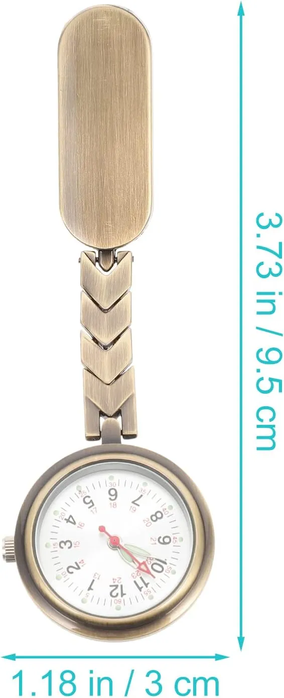 Watch Pocket Watch 1 Piece Multi-Purpose photojournalism Pocket Watch Clip-on Student Hanging 