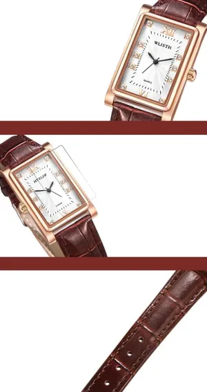 Watch, pride precious Couple's Watch Fashion Casual Watch, Niche Design Unique Charm, Waterproof Quartz 