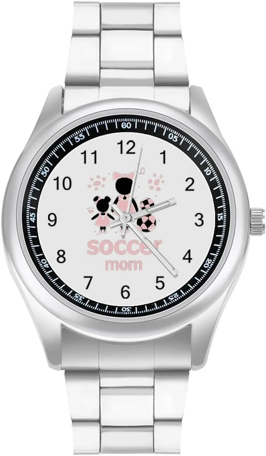 Watch Simple Steel colossal basement nutritive Band Watch Soccer Mom Unisex Wrist Watches Metal Watch Band Business 