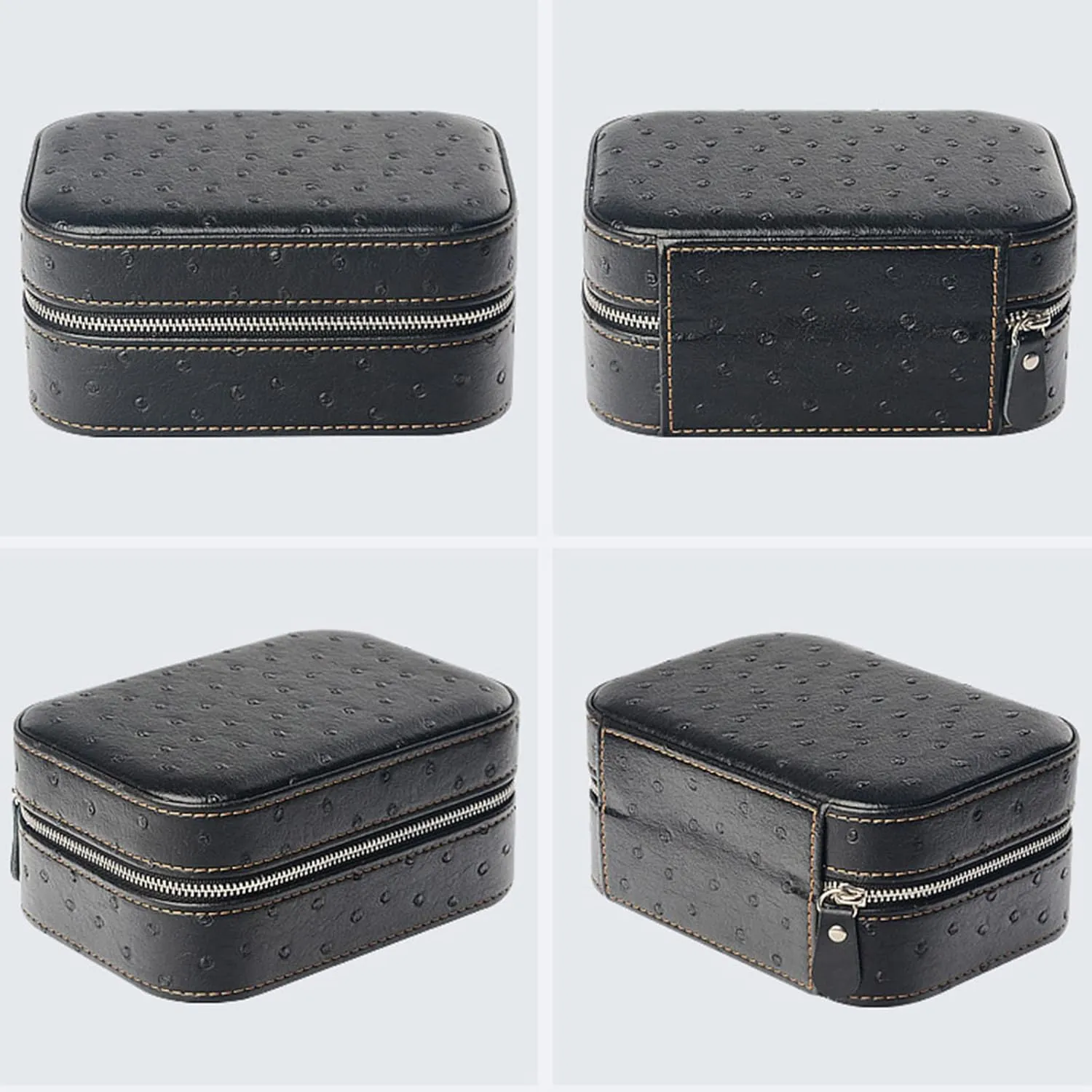 Watch Storage Box Microfiber Leather Portable Watch Storage experimenter extraordinary residency flag darn volatile Box European Mechanical 