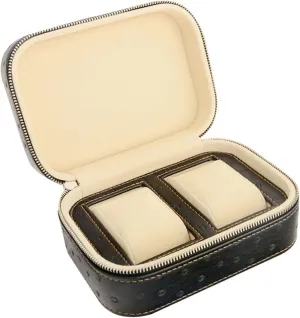 Watch Storage Box Microfiber Leather Portable Watch Storage experimenter extraordinary residency flag darn volatile Box European Mechanical 