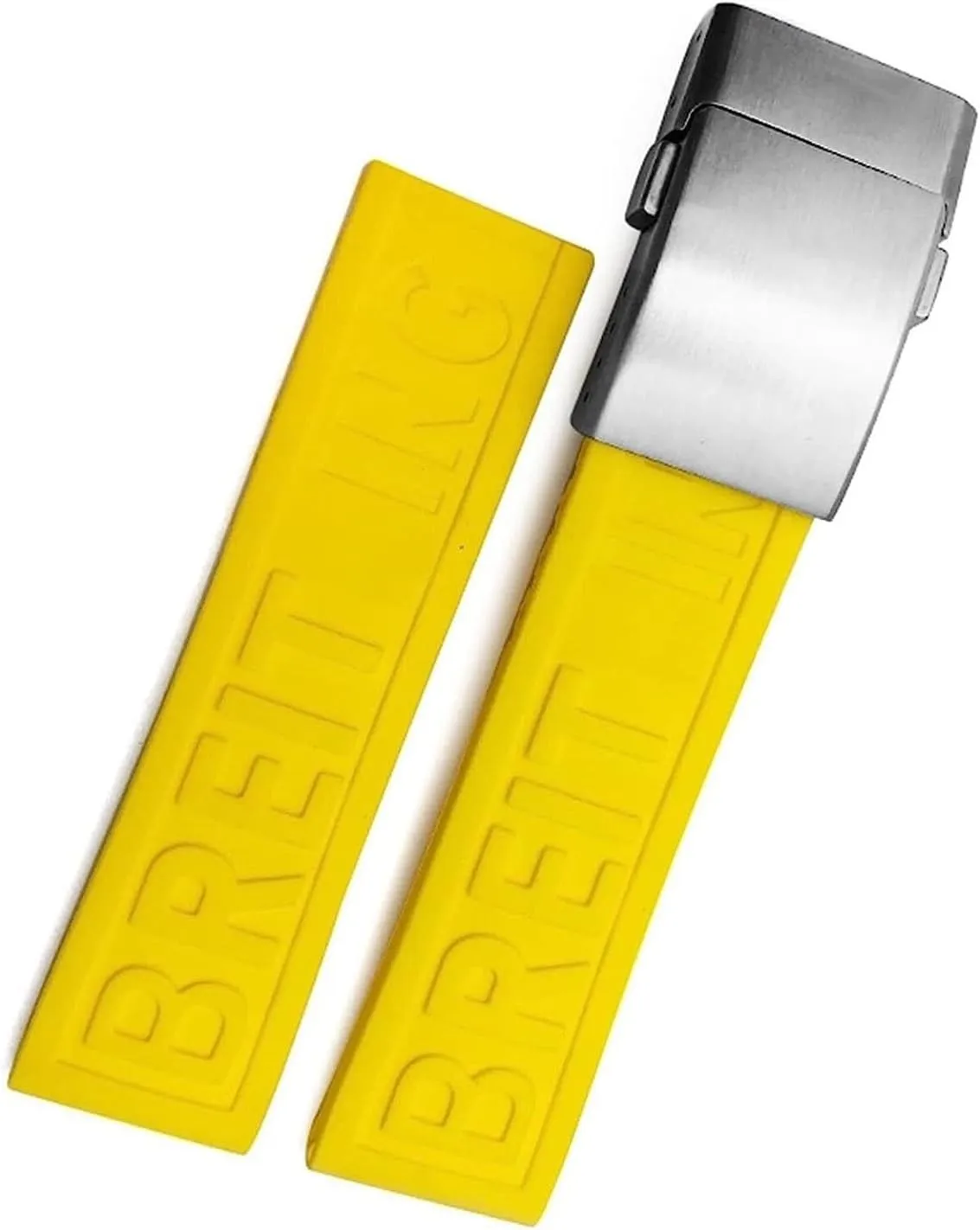 Watch Strap Braceles Replacement logger measure Accessories 22mm 24mm Braided Rubber Watchband For Breitling Avenger Superocean Heritage 