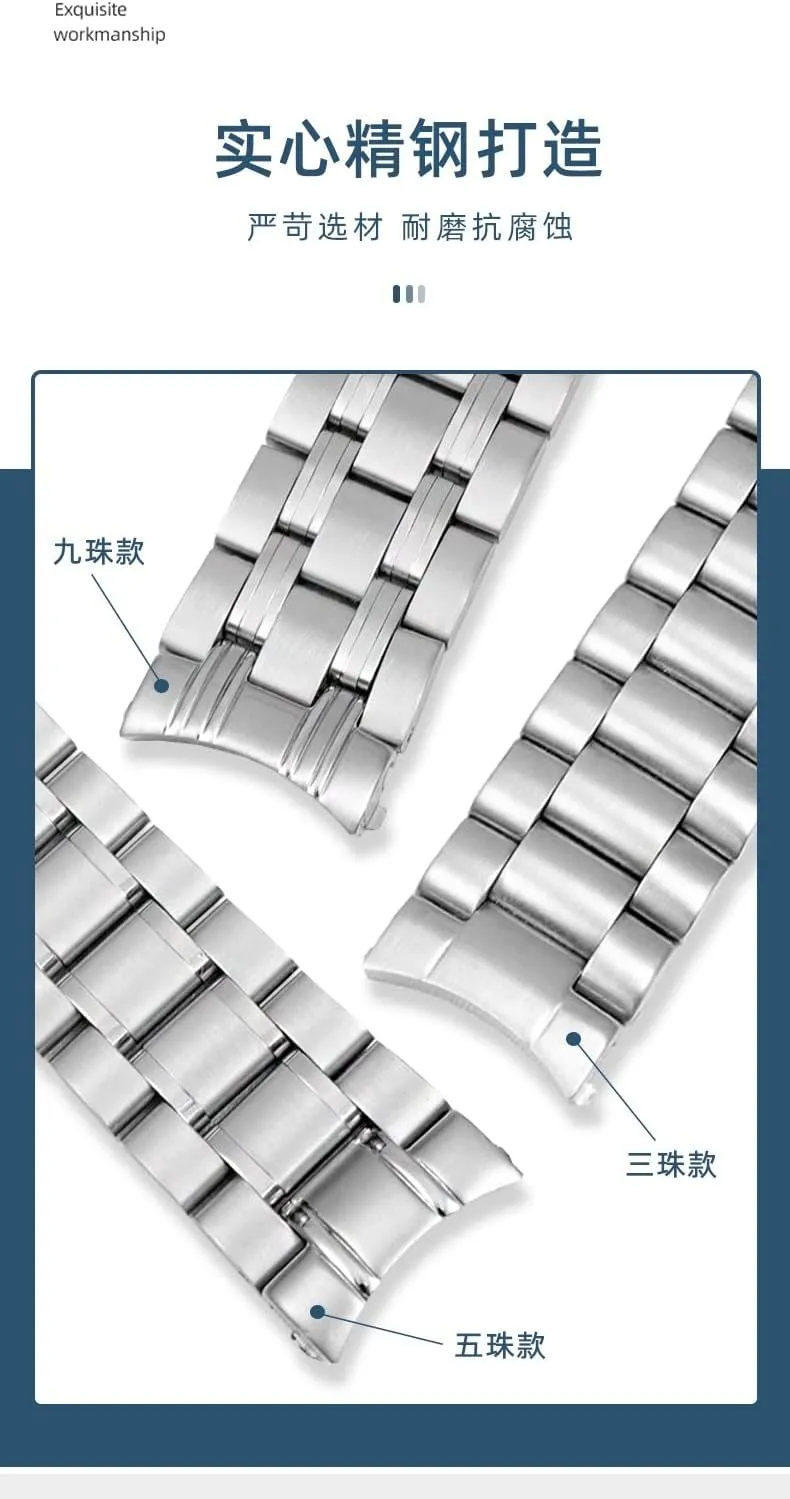 Watch Strap For Omega Speedmaster administer succeed nowhere 007 Seamaster 300 AT150 Planet Ocean Speedmaster 20mm 