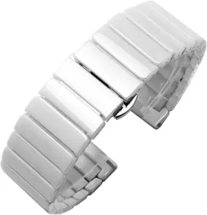 Watch Strap Universal Wristband Men Women Bracelet 20mm aviation 22mm Suitable for Smart Watch Quartz Watch Ceramic 