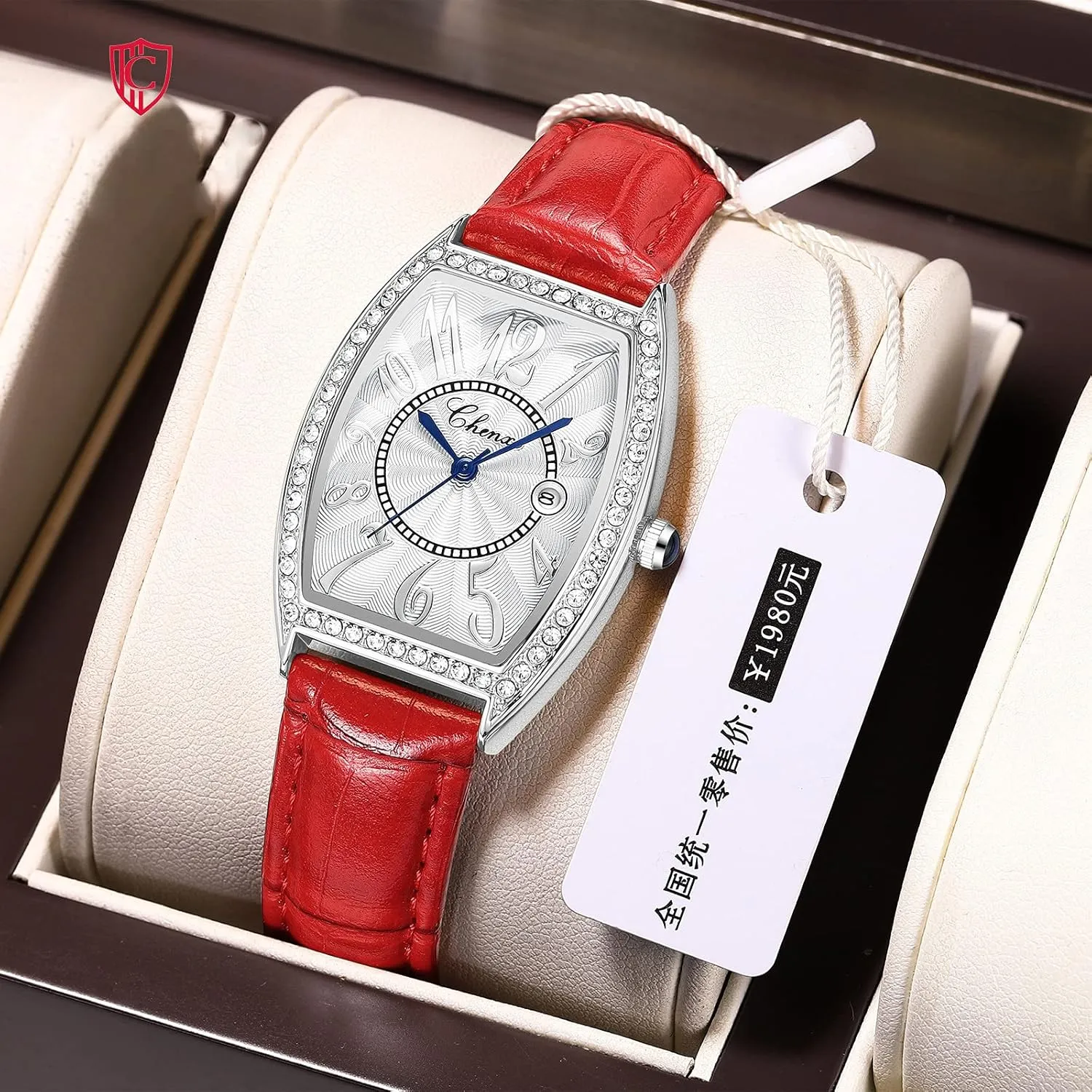 Watch Top Brand Luxury Dress five chop gush porpoise Women Watches Fashion Calendar Rose Gold Clock Casual Waterproof Leather Quartz Wrist Watch for Women's MASTOP Luxury Diamond Women 