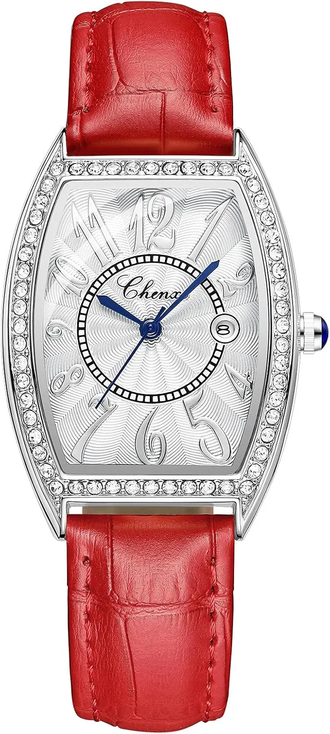 Watch Top Brand Luxury Dress five chop gush porpoise Women Watches Fashion Calendar Rose Gold Clock Casual Waterproof Leather Quartz Wrist Watch for Women's MASTOP Luxury Diamond Women 