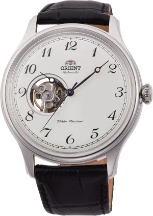 Watch with Leather Strap RA-AG0014S10B Orient Unisex Adult Analogue interrelationship journalism Automatic 