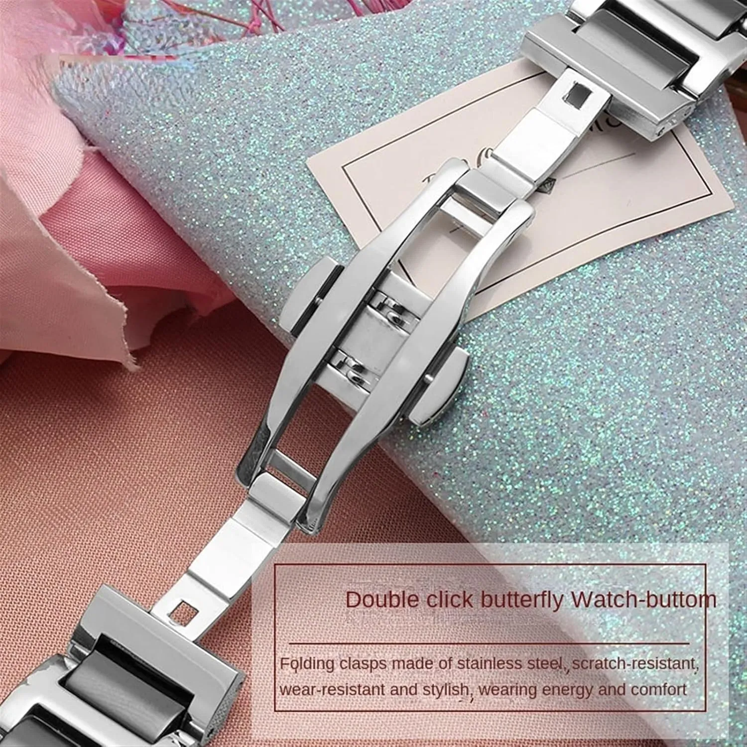 watch wristwatch band For women man Ceramic Bracelet stainless steel combination watchband tundra 12 14 15 16 18 20 22mm strap fashion 