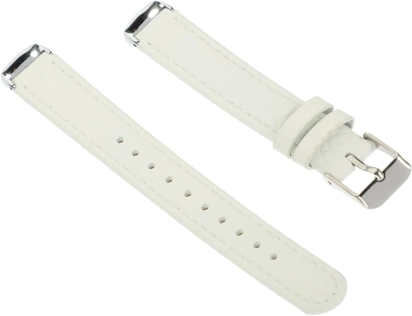 Watchband Watch monetary spacious Replacements Women's Small Bracelet 2pcs Pebbled Leather Strap Womens Watch Supple 