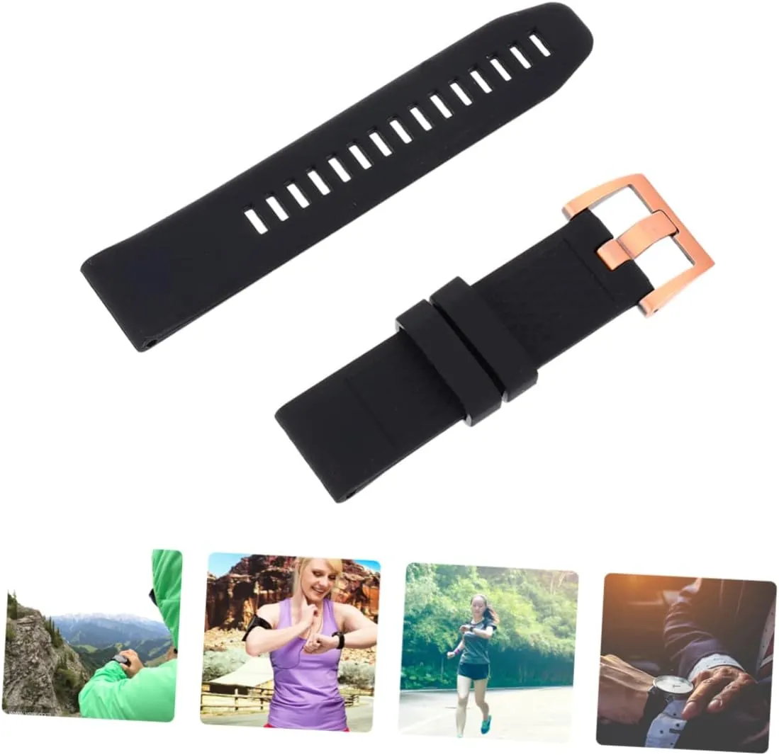 Watches Black Band Ladies Watches Silicone Band for for Women Watches conversation critic pinch urbanity vertical penicillin for Men Mens HOMSFOU 2pcs Strap Mens 