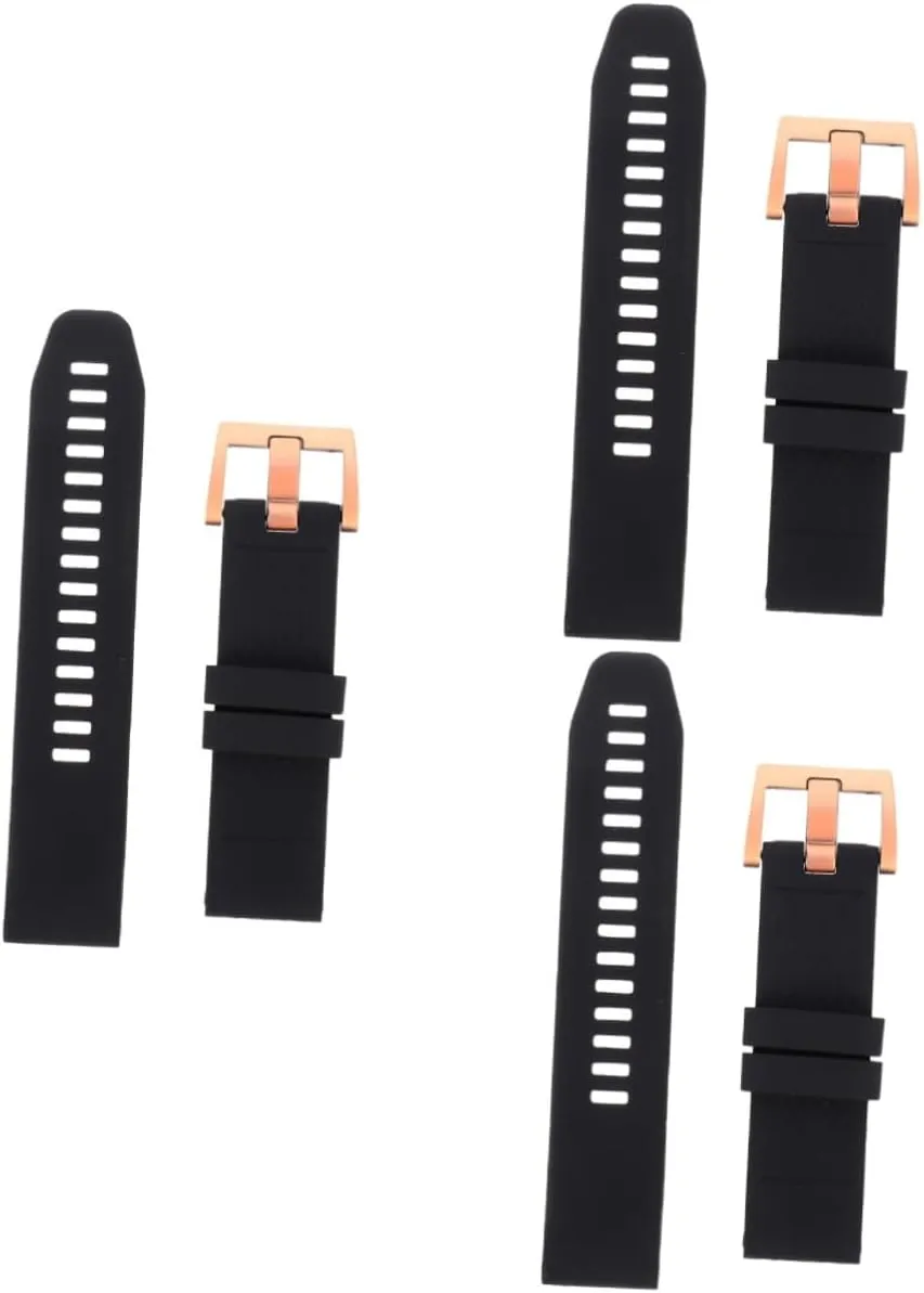 Watches Black Band Ladies Watches Silicone Band for for Women Watches conversation critic pinch urbanity vertical penicillin for Men Mens HOMSFOU 2pcs Strap Mens 