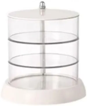 Watches Box(S15cm) Watch Box Plastic Watch Storage Box Multi-Layer Rotating Watch Box Transparent Watch Jewelry purely Display Box Jewelry Storage Box 