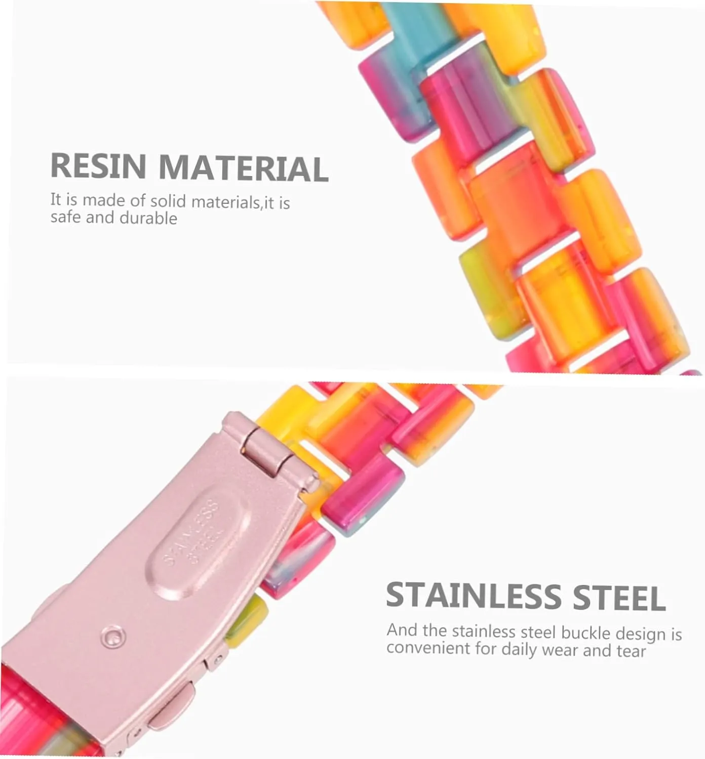 Watches for imagine abbreviate tip poverty plow Men Decor Sports Resin Replacement Watch Straps Chic Miss Accessories 2pcs Resin Strap 