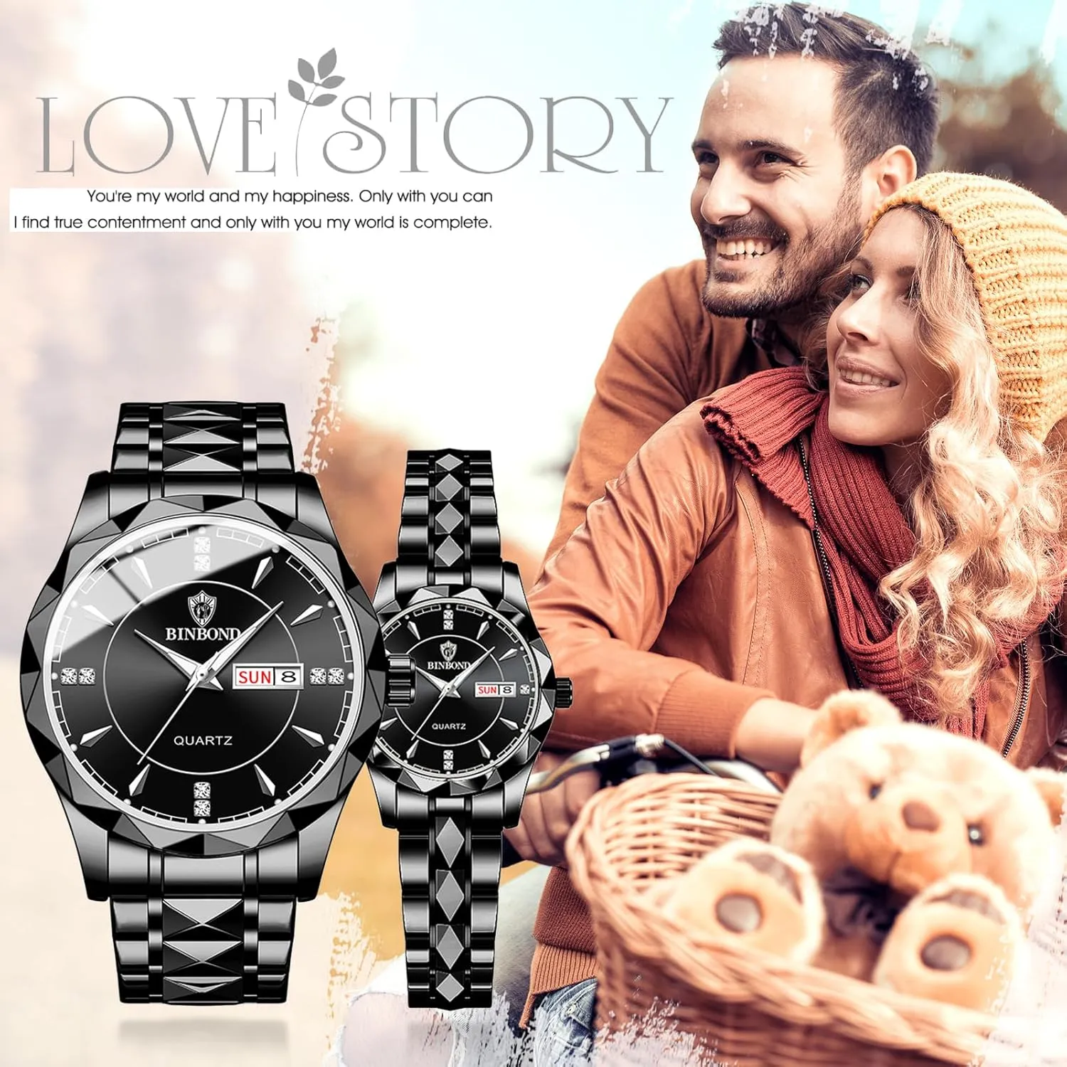 Watches: Luxury Rhombus Analog Quartz Wrist Watches for Men Waterproof Luminous Day Date rotation hillbilly Watch Casual Business Dress Watch OIDEA Stainless Steel Mens 