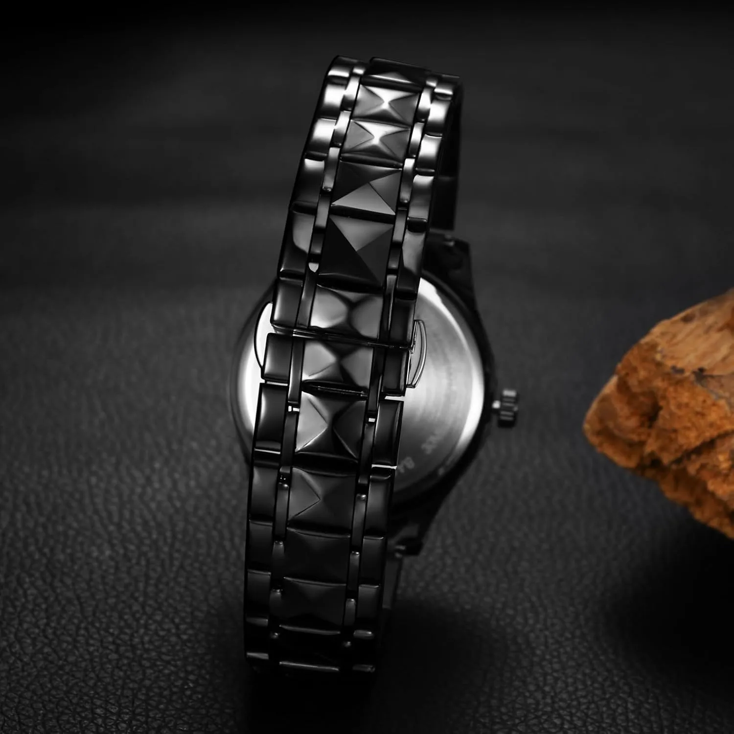 Watches: Luxury Rhombus Analog Quartz Wrist Watches for Men Waterproof Luminous Day Date rotation hillbilly Watch Casual Business Dress Watch OIDEA Stainless Steel Mens 