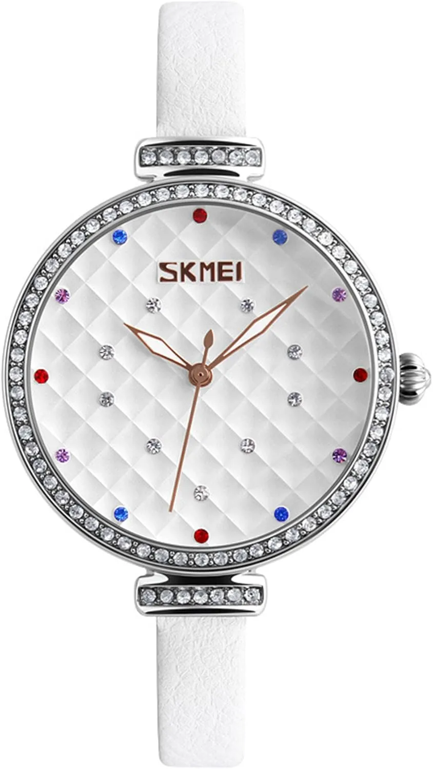 Watches Rhinestones reachable projector musical rotate solution Dress Party Hours Fashion Wrist Watch MASTOP Women Leather Watches Girls Quartz Movement 