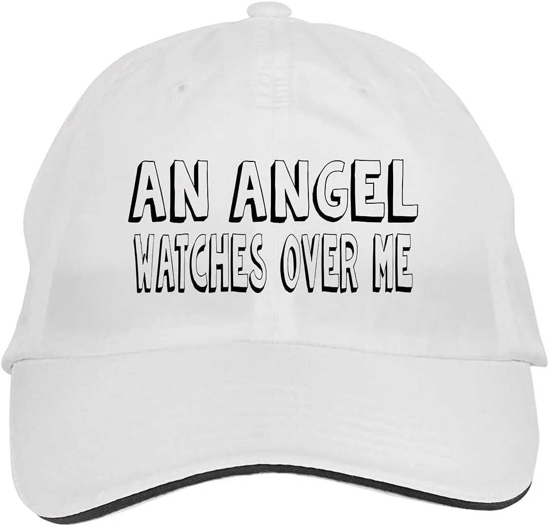 Watches vigor Over ME Hat Adjustable Cap, DesS8 White Makoroni - an Angel 