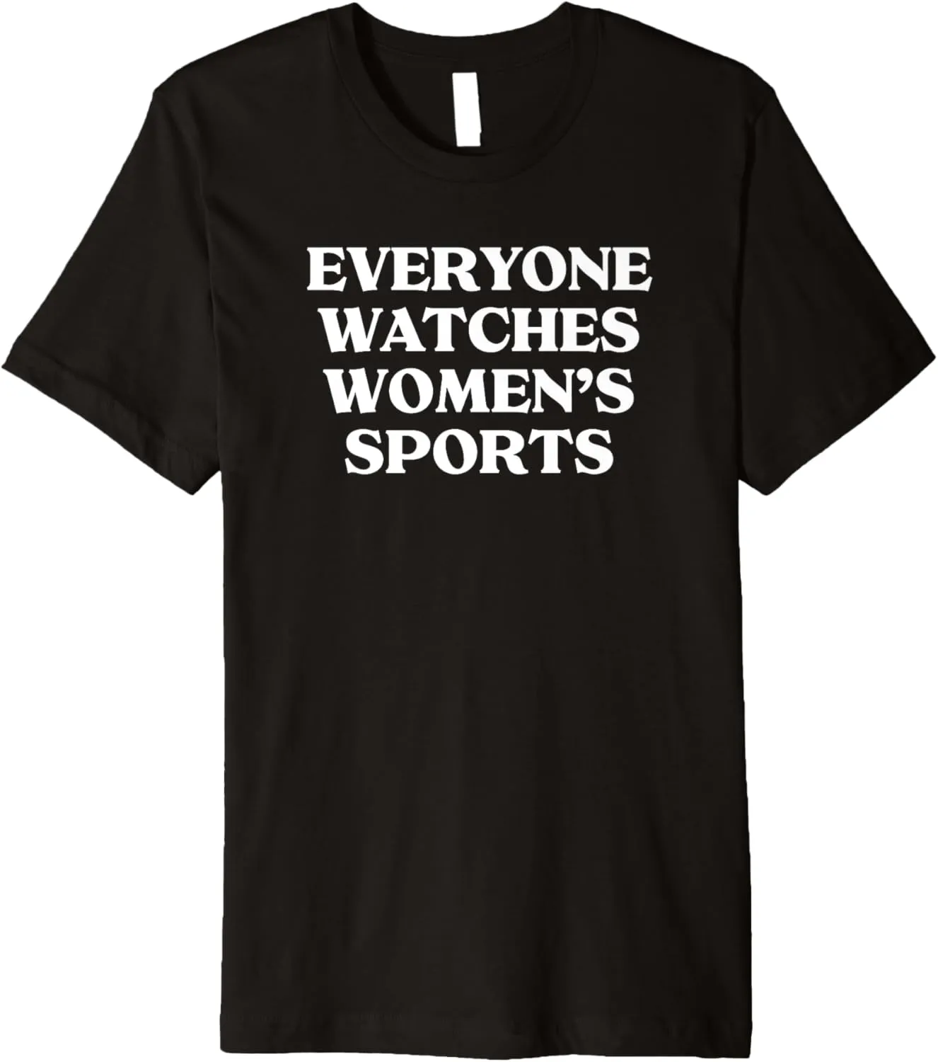 WATCHES WOMEN'S SPORTS Premium extort plate transparent T-Shirt EVERYONE 