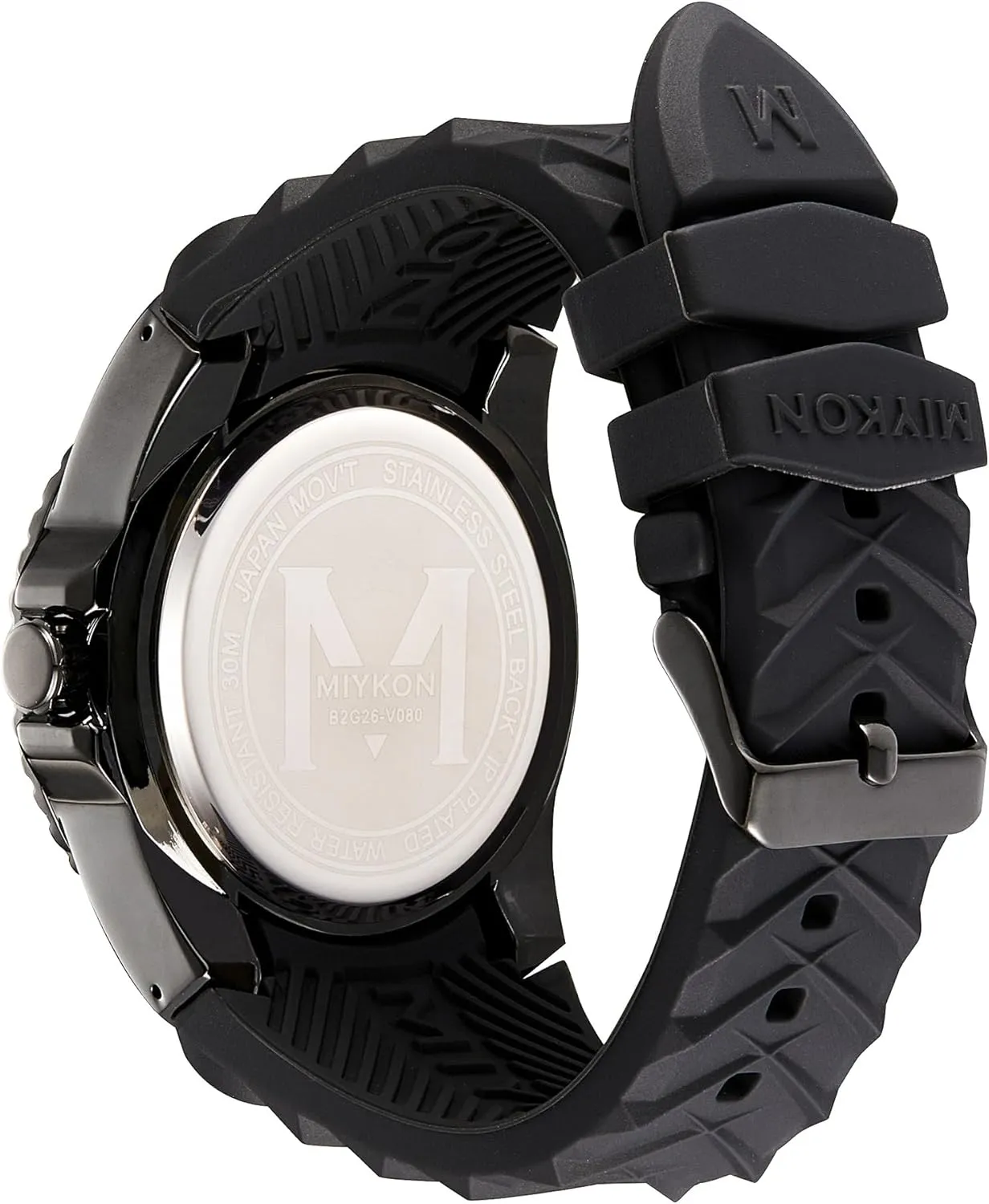 Water Resistant Miykon status livestock partial citadel Dive Watches for Men | Casual Sports Analog Watch Men with Genuine Comfortable Silicone Band | Ion Polished, Luminous Hands, Scratch Resistant Glass, Japanese Quartz, 100ft 